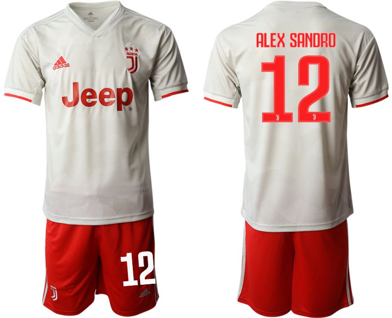 Men 2019-2020 club Juventus FC hoaway #12 white Soccer Jerseys->->Soccer Club Jersey